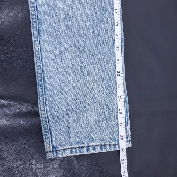 Revice Ex-Boyfriend/B-Boy Jeans Light Wash High Rise Distressed Button F… - Picture 8 of 8